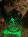 Personalised Pooh Bear Christmas Tree Bauble 3D LED Light Decoration - KustomboxNight Lights & Ambient LightingKustomboxP4 Pooh Standard
