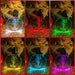 Personalised Spider Man Christmas Tree Bauble 3D LED Light Decoration - KustomboxNight Lights & Ambient LightingKustomboxS1 Spiderman Standard