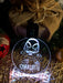Personalised Spider Man Christmas Tree Bauble 3D LED Light Decoration - KustomboxNight Lights & Ambient LightingKustomboxS1 Spiderman Standard