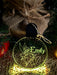 Personalised Tinker Bell Fairy Christmas Tree Bauble 3D LED Light Decoration - KustomboxNight Lights & Ambient LightingKustomboxBauble - Standard