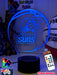 PHOENIX SUNS BASKETBALLTeam 3D LED Night Light Lamp - KustomboxNight Lights & Ambient LightingKustomboxStandard Size