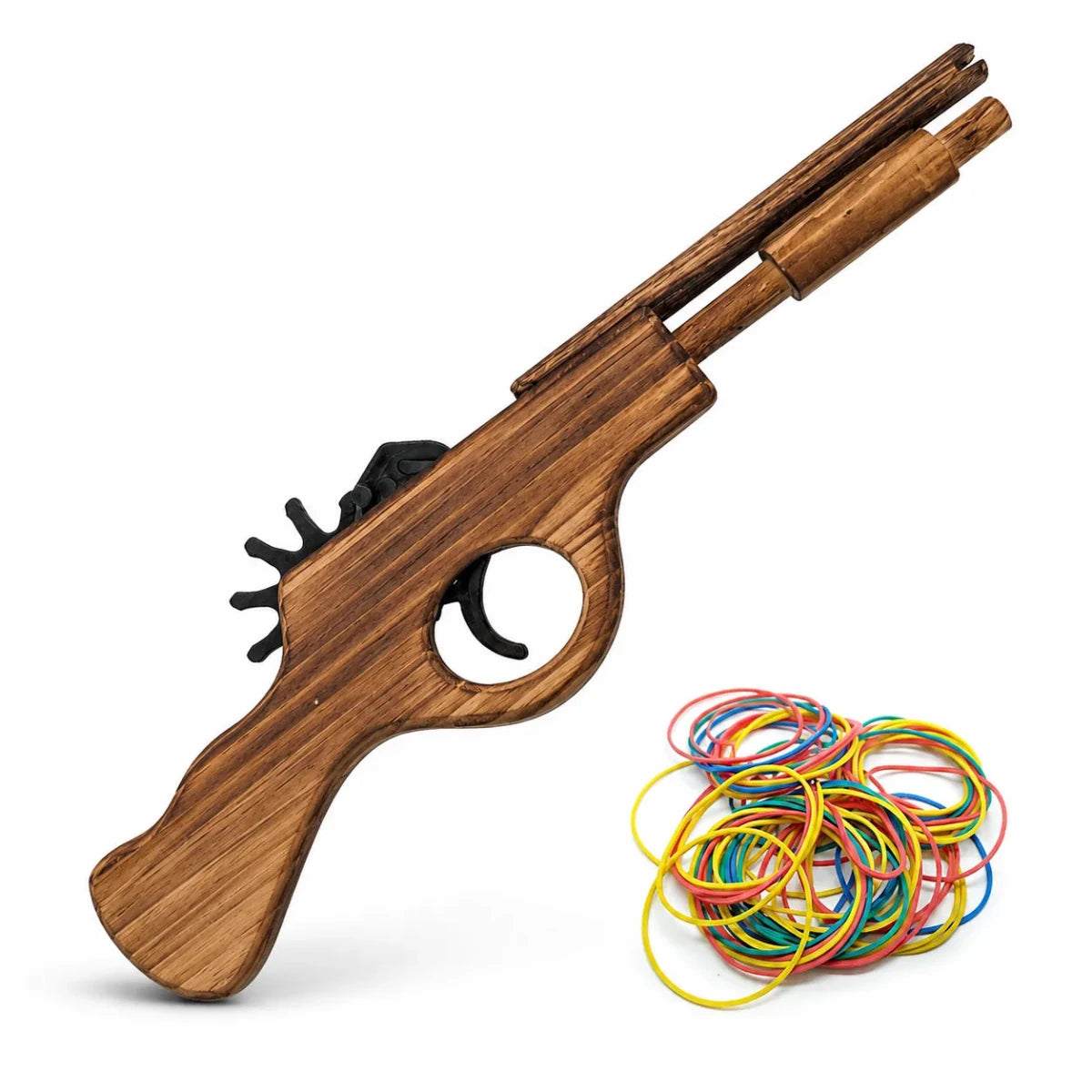 Pirate Pistol Gun Wooden Rubber Band Toy Classic Timber Toy (Copy) - KustomboxToys & GamesKustombox1 x Pirate Pistol Gun