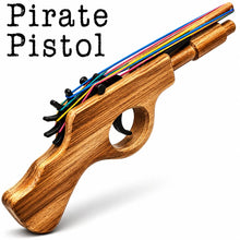 Pirate Pistol Gun Wooden Rubber Band Toy Classic Timber Toy (Copy) - KustomboxToys & GamesKustombox1 x Pirate Pistol Gun