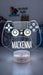 Playstation PS Controller Personalised Name - 3D LED Night Light 7 Colours + Remote Control - KustomboxNight Lights & Ambient LightingKustomboxStandard SizeBlack Base