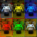 Playstation PS5 Controller Personalised Name Gamer 3D LED Night Light Lamp - KustomboxNight Lights & Ambient LightingKustomboxStandard SizeBlack Base