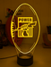 Port Adelaide Power Australian Football Club 3D LED Night Light - KustomboxNight Lights & Ambient LightingKustomboxStandard Size