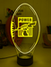 Port Adelaide Power Australian Football Club 3D LED Night Light - KustomboxNight Lights & Ambient LightingKustomboxStandard Size