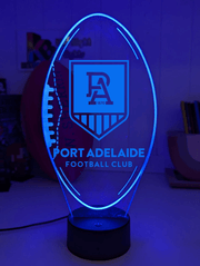 Port Adelaide Power Australian Football Club 3D LED Night Light - KustomboxNight Lights & Ambient LightingKustomboxStandard Size