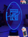 Port Adelaide Power Australian Football Club 3D LED Night Light - KustomboxNight Lights & Ambient LightingKustomboxStandard Size