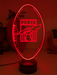 Port Adelaide Power Australian Football Club 3D LED Night Light - KustomboxNight Lights & Ambient LightingKustomboxStandard Size
