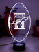 Port Adelaide Power Australian Football Club 3D LED Night Light - KustomboxNight Lights & Ambient LightingKustomboxStandard Size