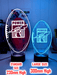 Port Adelaide Power Australian Football Club 3D LED Night Light - KustomboxNight Lights & Ambient LightingKustomboxStandard Size