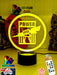 Port Power Australian Football Club 3D LED Night Light - KustomboxNight Lights & Ambient LightingKustomboxStandard SizeWhite Crack Base