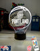 Portland Trail Blazers Basketball Team 3D LED Night Light Lamp - KustomboxNight Lights & Ambient LightingKustomboxStandard Size