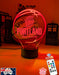 Portland Trail Blazers Basketball Team 3D LED Night Light Lamp - KustomboxNight Lights & Ambient LightingKustomboxStandard Size