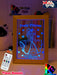 Pretty Princess Personalised Name Timber Frame USB 3D LED Night Light Lamp - KustomboxNight Lights & Ambient LightingKustomboxTimber Frame Light - $34.99