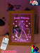 Pretty Princess Personalised Name Timber Frame USB 3D LED Night Light Lamp - KustomboxNight Lights & Ambient LightingKustomboxTimber Frame Light - $34.99