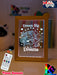 Princess & Unicorn Dream Big Personalised Name Timber Frame USB 3D LED Night Light Lamp - KustomboxNight Lights & Ambient LightingKustomboxTimber Frame Light
