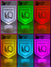 QLD Maroons NeW Logo Banner Rugby League Football LED Night Light Room Lamp Mancave - KustomboxNight Lights & Ambient LightingKustomboxStandard Black Base