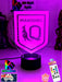 QLD Maroons NeW Logo Banner Rugby League Football LED Night Light Room Lamp Mancave - KustomboxNight Lights & Ambient LightingKustomboxStandard Black Base