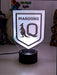 QLD Maroons NeW Logo Banner Rugby League Football LED Night Light Room Lamp Mancave - KustomboxNight Lights & Ambient LightingKustomboxStandard Black Base
