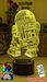 R2D2 DROID 3D LED Night Light Lamp - KustomboxNight Lights & Ambient LightingKustomboxStandard Size