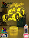 RACING CAR F1 3D LED NIGHT LIGHT LAMP CHILDREN'S BEDROOM - KustomboxNight Lights & Ambient LightingKustomboxStandard No Name