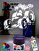 RACING CAR F1 3D LED NIGHT LIGHT LAMP CHILDREN'S BEDROOM - KustomboxNight Lights & Ambient LightingKustomboxStandard No Name