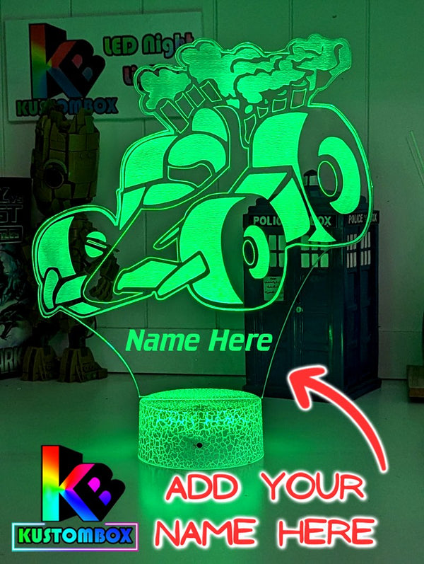 RACING CAR F1 3D LED NIGHT LIGHT LAMP CHILDREN'S BEDROOM - KustomboxNight Lights & Ambient LightingKustomboxStandard No Name