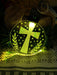 Religious Crucifix Cross Christmas Tree Bauble 3d LED Night Light Decoration - KustomboxNight Lights & Ambient LightingKustomboxBauble - Standard Size
