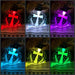 Religious Crucifix Cross Christmas Tree Bauble 3d LED Night Light Decoration - KustomboxNight Lights & Ambient LightingKustomboxBauble - Standard Size