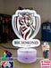 RICHMOND TIGERS Australian Football Club LED Night Light Lamp - KustomboxNight Lights & Ambient LightingKustomboxStandard Size