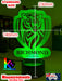 RICHMOND TIGERS Australian Football Club LED Night Light Lamp - KustomboxNight Lights & Ambient LightingKustomboxStandard Size