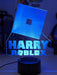 ROBLOX LOGO Personalised Name Gaming 3D LED Night Light Room Lamp - KustomboxNight Lights & Ambient LightingKustombox220mm High