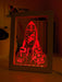 Rocket Space Ship Personalised Name 3D LED Night Light Lamp - KustomboxNight Lights & Ambient LightingKustomboxTimber Frame Light - $34.99