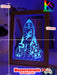 Rocket Space Ship Personalised Name 3D LED Night Light Lamp - KustomboxNight Lights & Ambient LightingKustomboxTimber Frame Light - $34.99