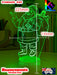 Santa Claus Gifts Stocking Christmas Personalised 3D LED Night Light Lamp - KustomboxNight Lights & Ambient LightingKustomboxStandard Size - No Name