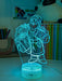 Santa Claus Stocking Bag Christmas Personalised 3D LED Night Light Lamp - KustomboxNight Lights & Ambient LightingKustomboxStandard Size - No Name