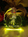 Santa's Elf Personalised Christmas Tree Bauble 3D LED Light Up Hanging Decoration - KustomboxNight Lights & Ambient LightingKustomboxBauble Personalised
