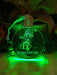 Santa's Elf Personalised Christmas Tree Bauble 3D LED Light Up Hanging Decoration - KustomboxNight Lights & Ambient LightingKustomboxBauble Personalised