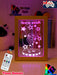 Singing Girl Rockstar Personalised Name Timber Frame USB 3D LED Night Light Lamp - KustomboxNight Lights & Ambient LightingKustomboxTimber Frame Light - $34.99