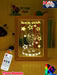 Singing Girl Rockstar Personalised Name Timber Frame USB 3D LED Night Light Lamp - KustomboxNight Lights & Ambient LightingKustomboxTimber Frame Light - $34.99