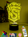 Slytherin House Personalised Name Light 3D LED Night Light Lamp - KustomboxNight Lights & Ambient LightingKustomboxStandard Size
