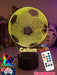 Soccer Ball Football Personalised Name 3D LED Night Light Lamp - KustomboxNight Lights & Ambient LightingKustomboxStandard Size