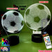 Soccer Ball Football Personalised Name 3D LED Night Light Lamp - KustomboxNight Lights & Ambient LightingKustomboxStandard Size
