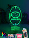 South Sydney Rabbitohs Rugby League Club 3D LED Night Light - KustomboxNight Lights & Ambient LightingKustomboxStandard Size