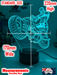 Spiderman Amazing Motorbike 3d Led Night Light Lamp - KustomboxNight Lights & Ambient LightingKustomboxStandard Size - No Name
