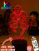 SPIDERMAN Amazing Personalised 3D LED Night Light Lamp - KustomboxNight Lights & Ambient LightingKustomboxStandard Size