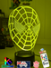 SPIDERMAN MASK 3D LED Night Light Bedroom Lamp - KustomboxNight Lights & Ambient LightingKustomboxStandard Size