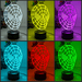 SPIDERMAN MASK 3D LED Night Light Bedroom Lamp - KustomboxNight Lights & Ambient LightingKustomboxStandard Size
